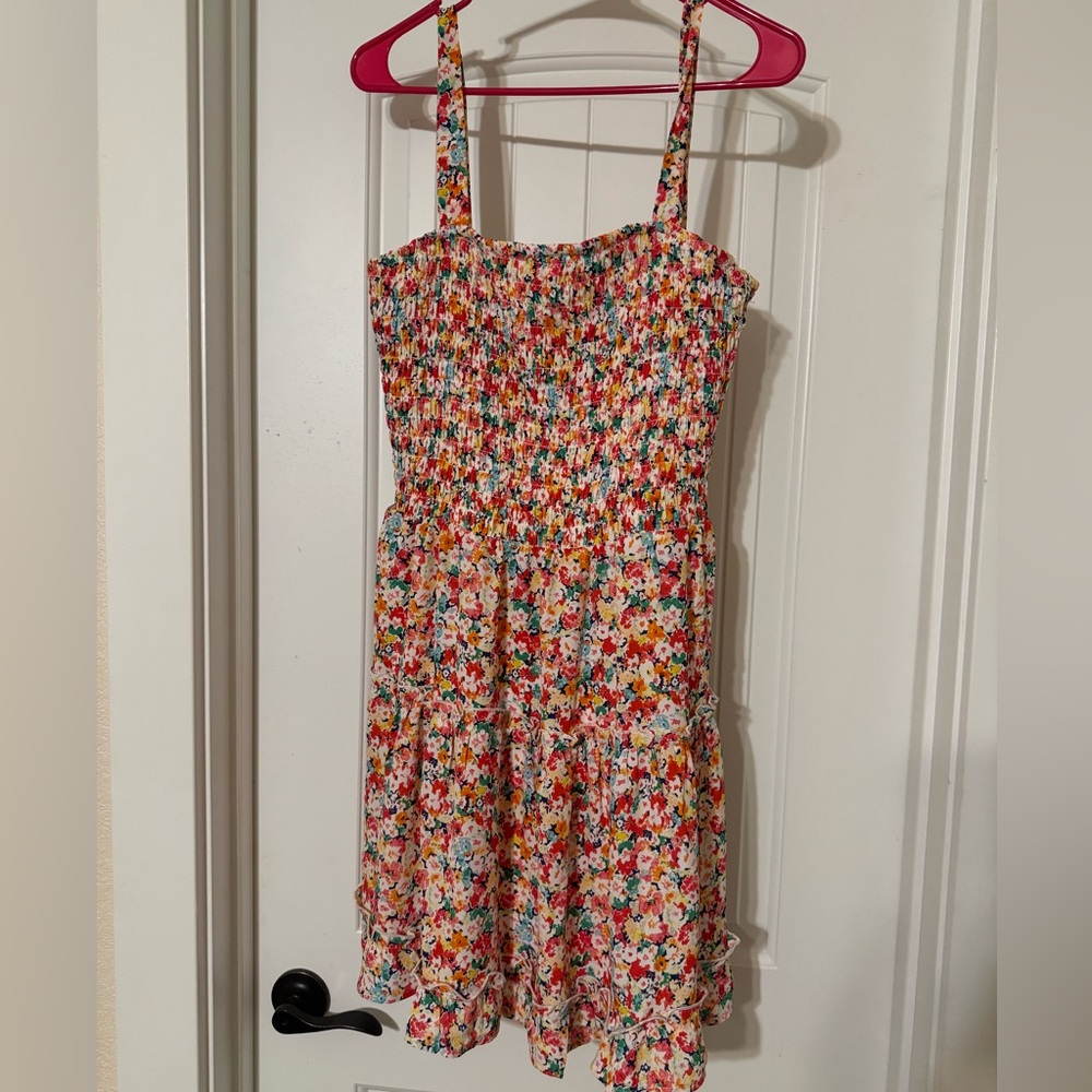 Floral mini dress